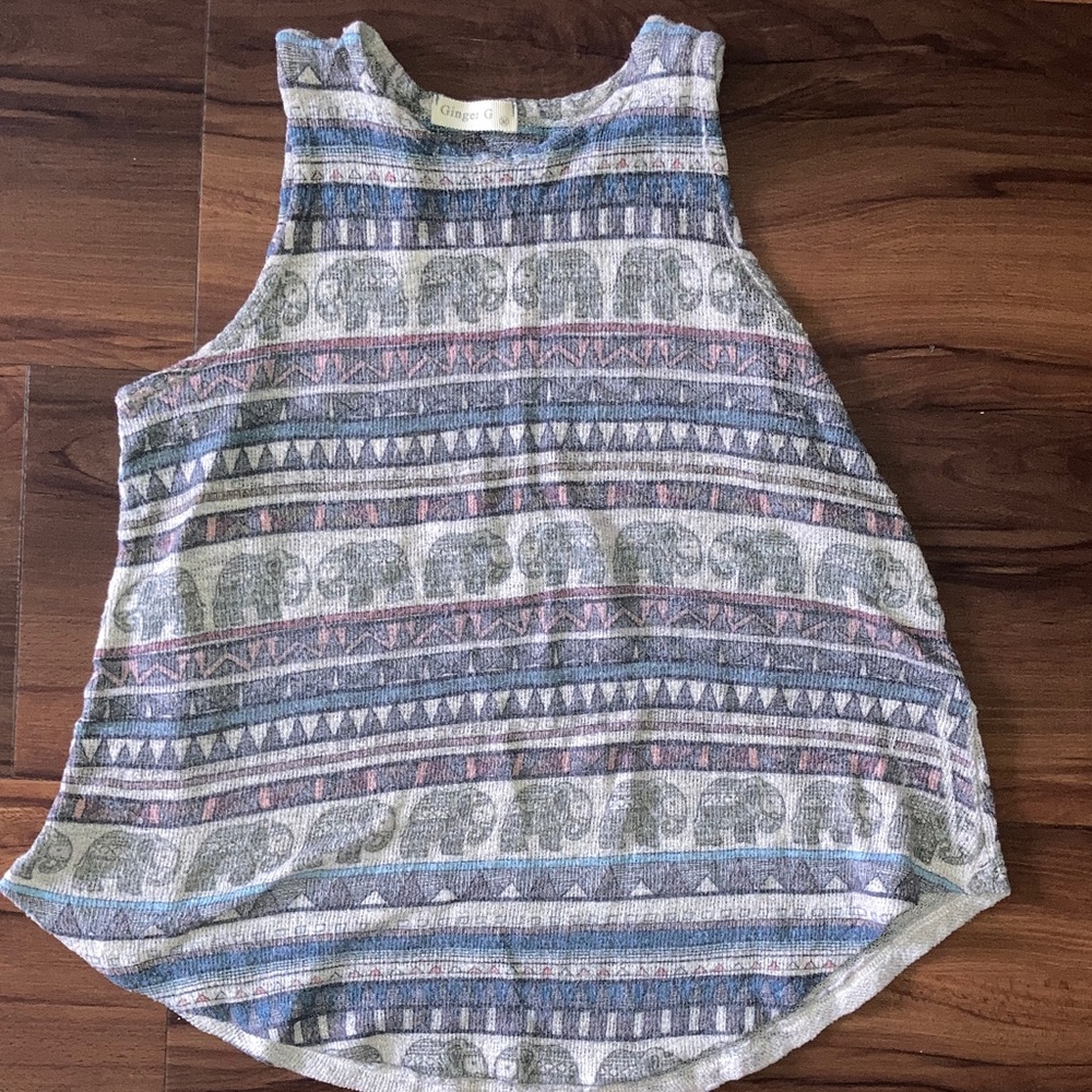 Gilli Multicolor Patterned Tank Top